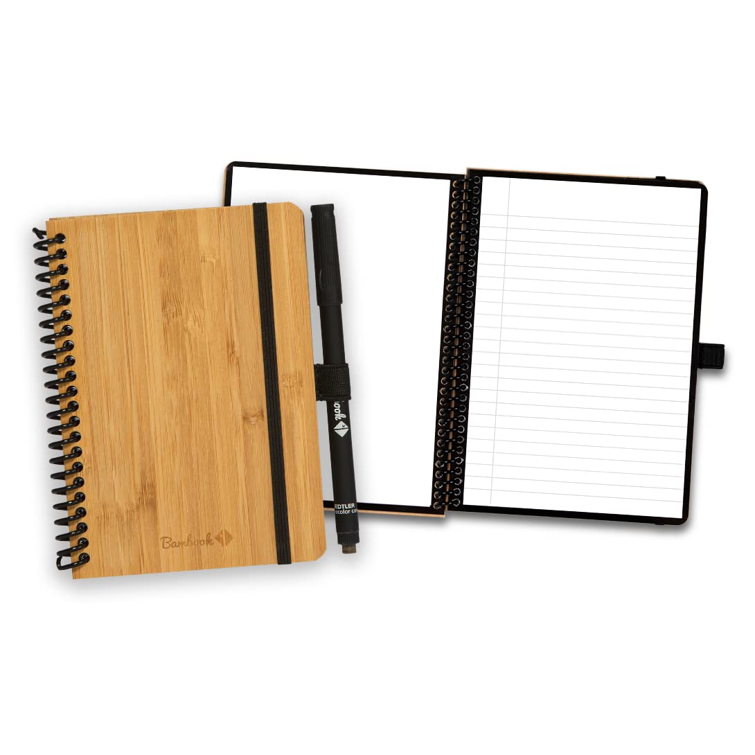 洋書　New Bamboo BAMBOOK Classic - Reusable Notebook - Luxurious Bamboo Hardcover